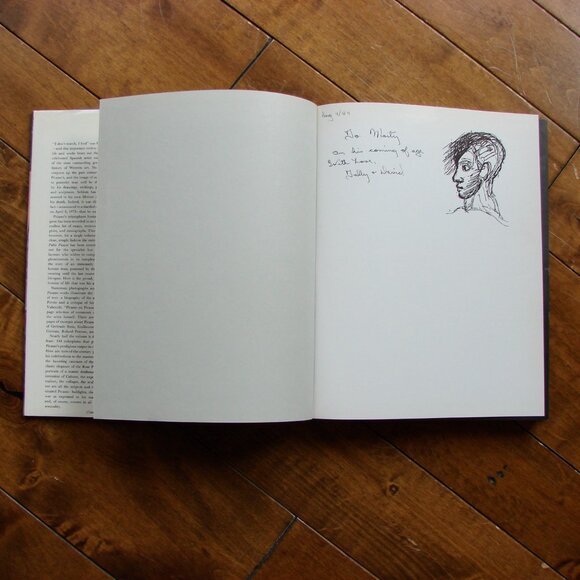 Pablo Picasso Man and His Work Hardcover Book Colour Photos Large Coffee Table - Picture 4 of 12